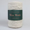 Mia Mote™ Classic Line Sznurek bawełniany skręcany do makramy 5mm ivory
